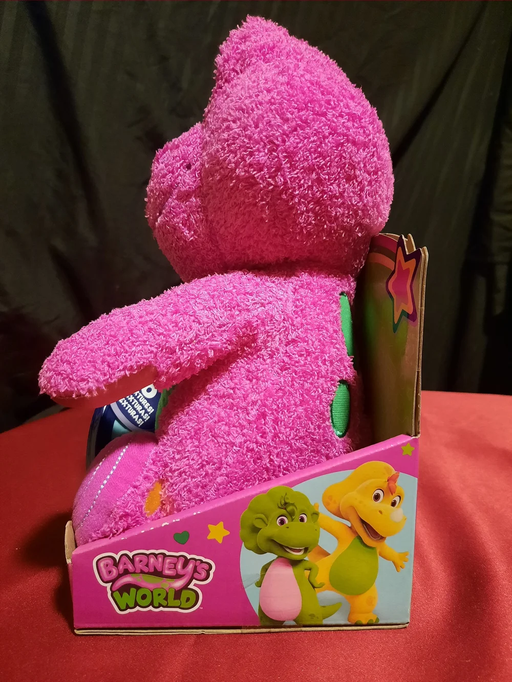Barney's World Sensory Barney Plush New In Box